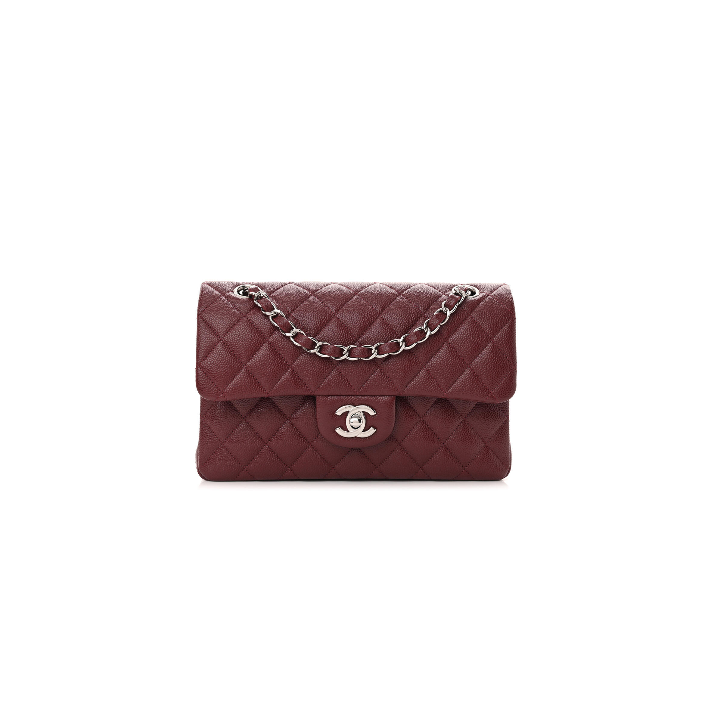 CHANEL MASTER SMALL CAVIAR QUILTED CLASSIC FLAP BAG A69900 (23*14.5*6cm)